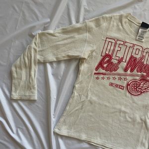 detroit red wings thermal long sleeve